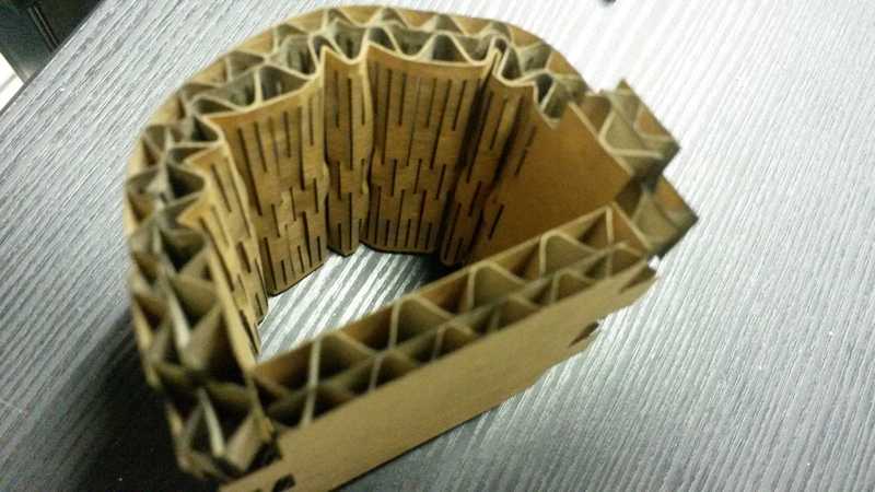 broken cardboard
