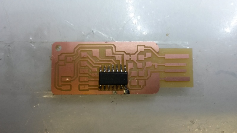 micro soldered