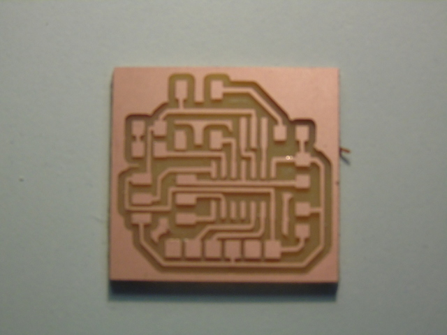 etched hello board