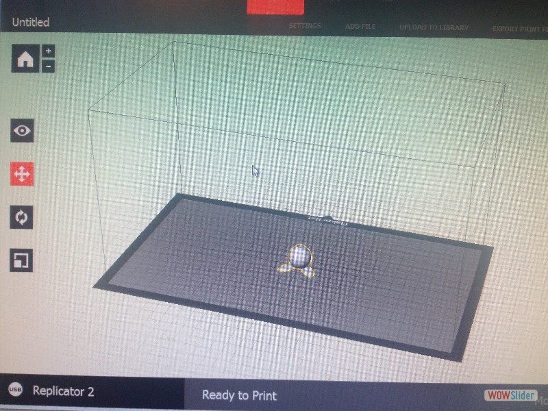 printing the bottom