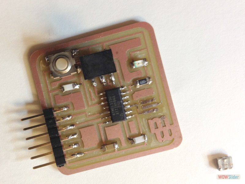 mis-drawn traces forced leaving the 20mHz resonator off the board