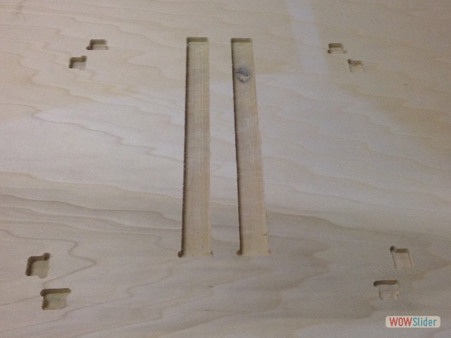 cutting the first structure board