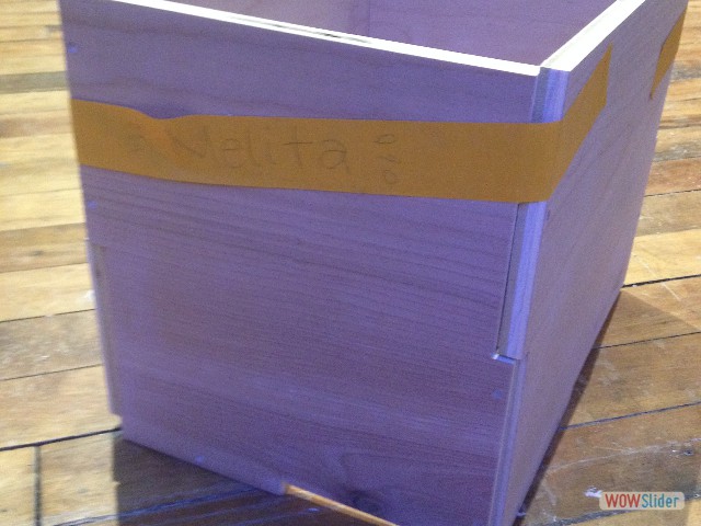 a drawer with off meausrements that did not fit together