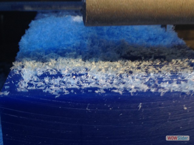 milling the wax
