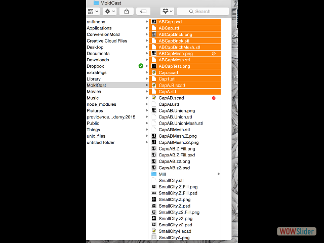 Many files for one .png