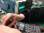 testing the connections with a multimeter