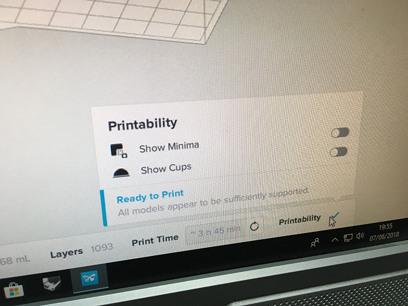PreForm printability
