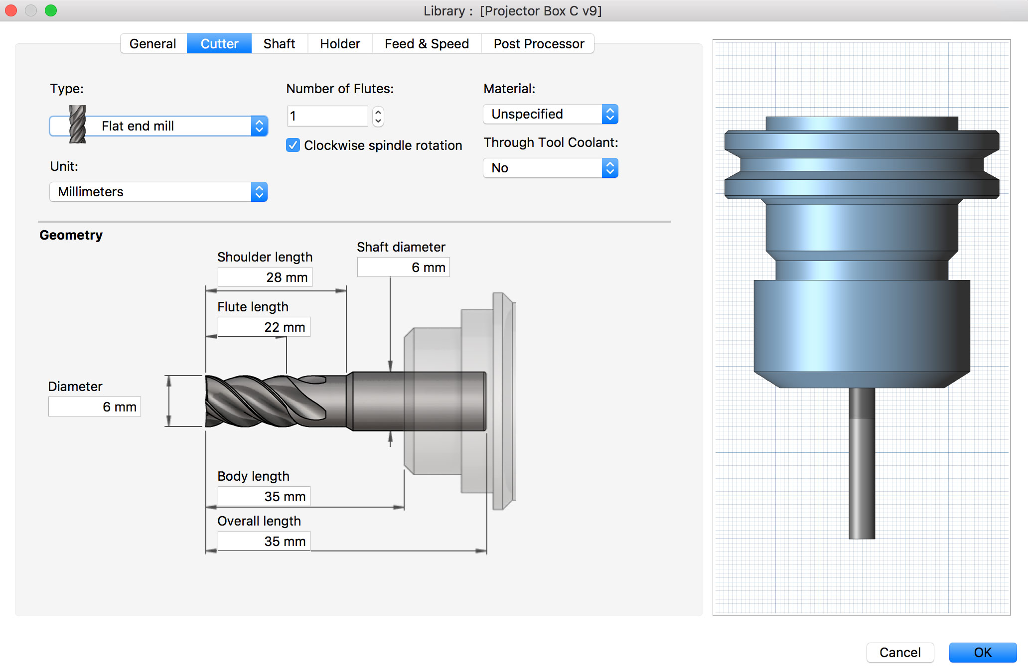 Fusion 360 New Mill Tool