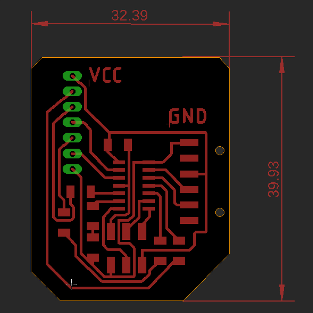 Iteration 01 PCB layout