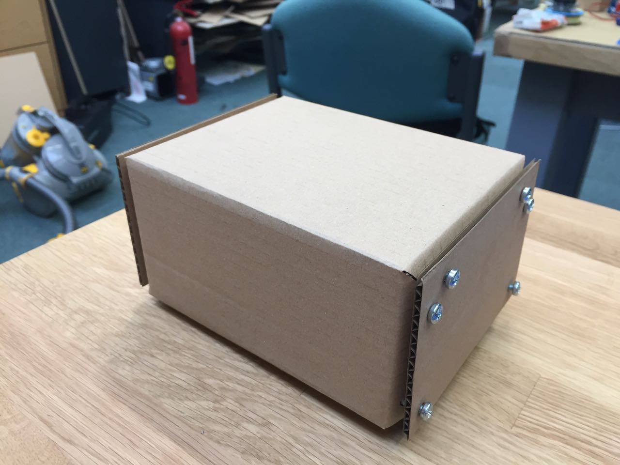 Folded box prototype