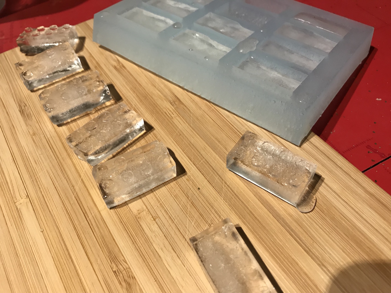 Lego ice cubes