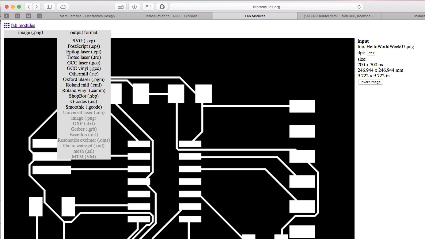 Importing the traces file into the fabmodules.org