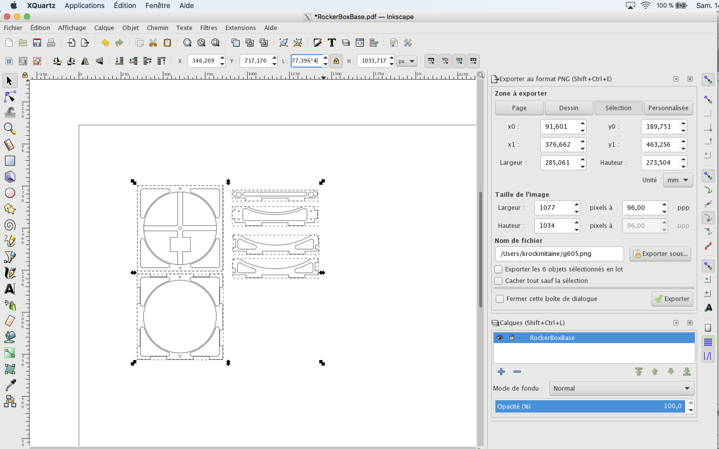 Preparing for the toolpath with Inkscape