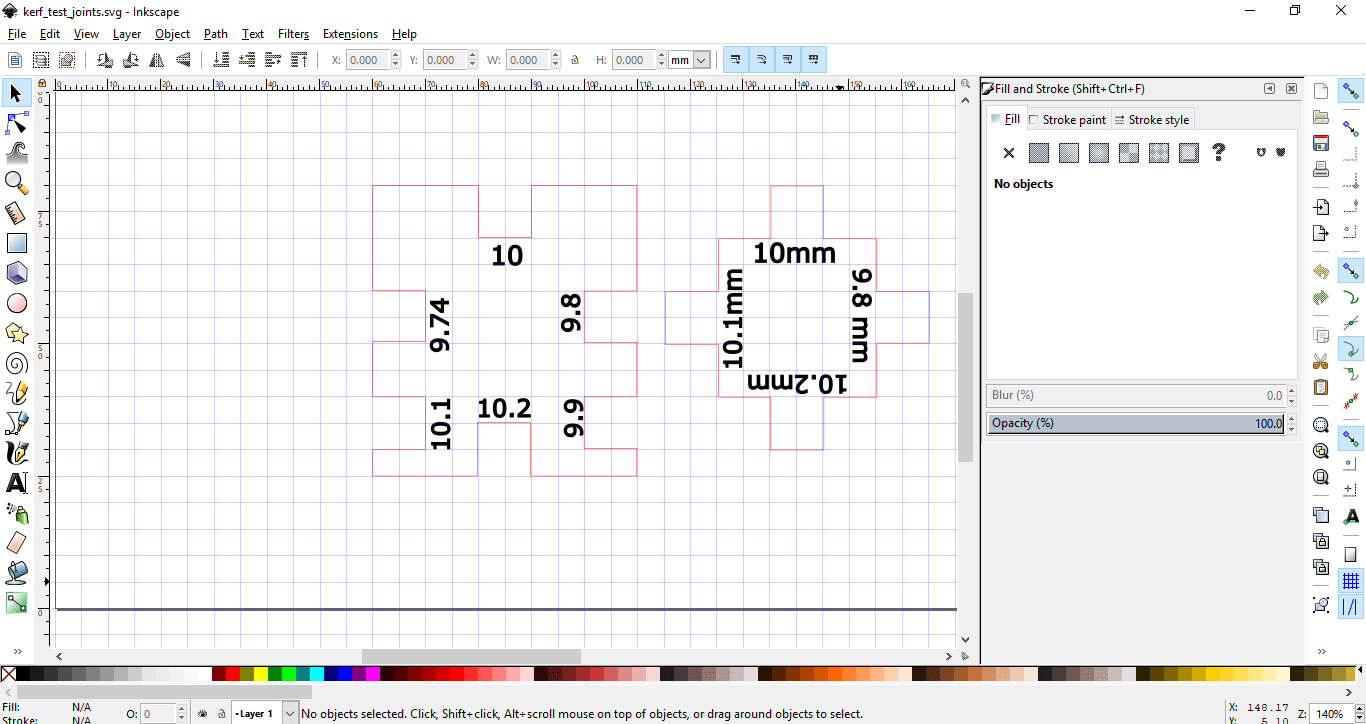 Kerf Test 2