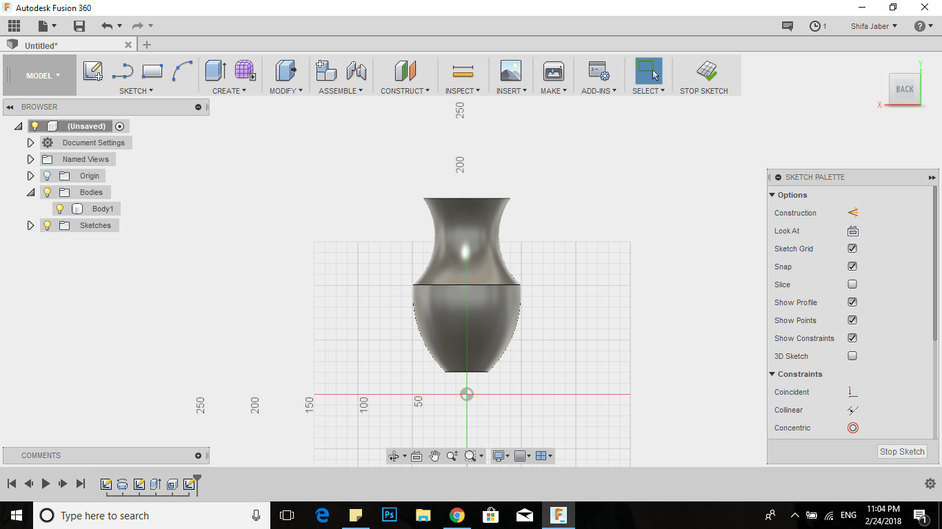 Unable to rotate an object around a random axis in Fusion 360