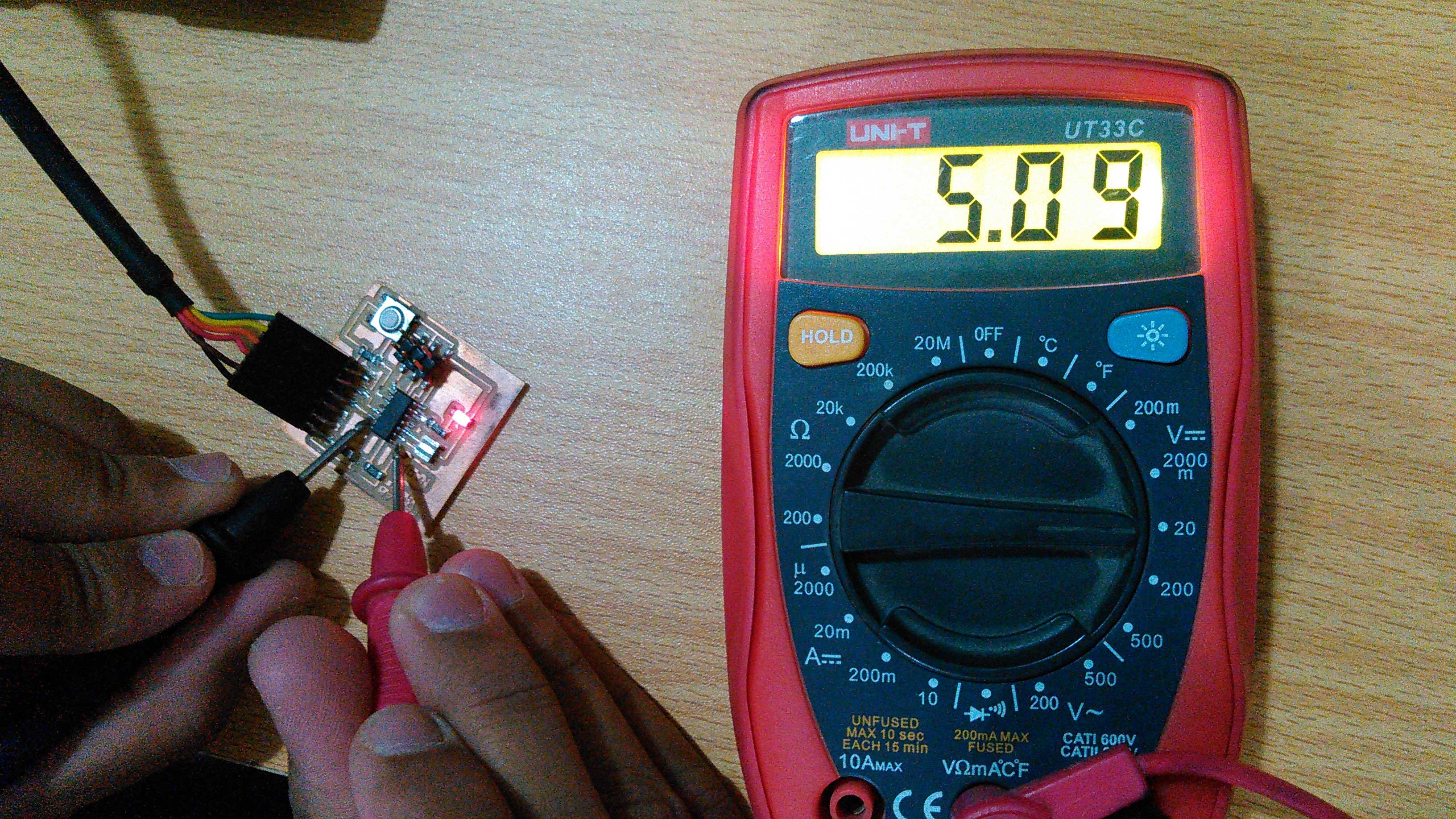 Checking Voltage in Circuit
