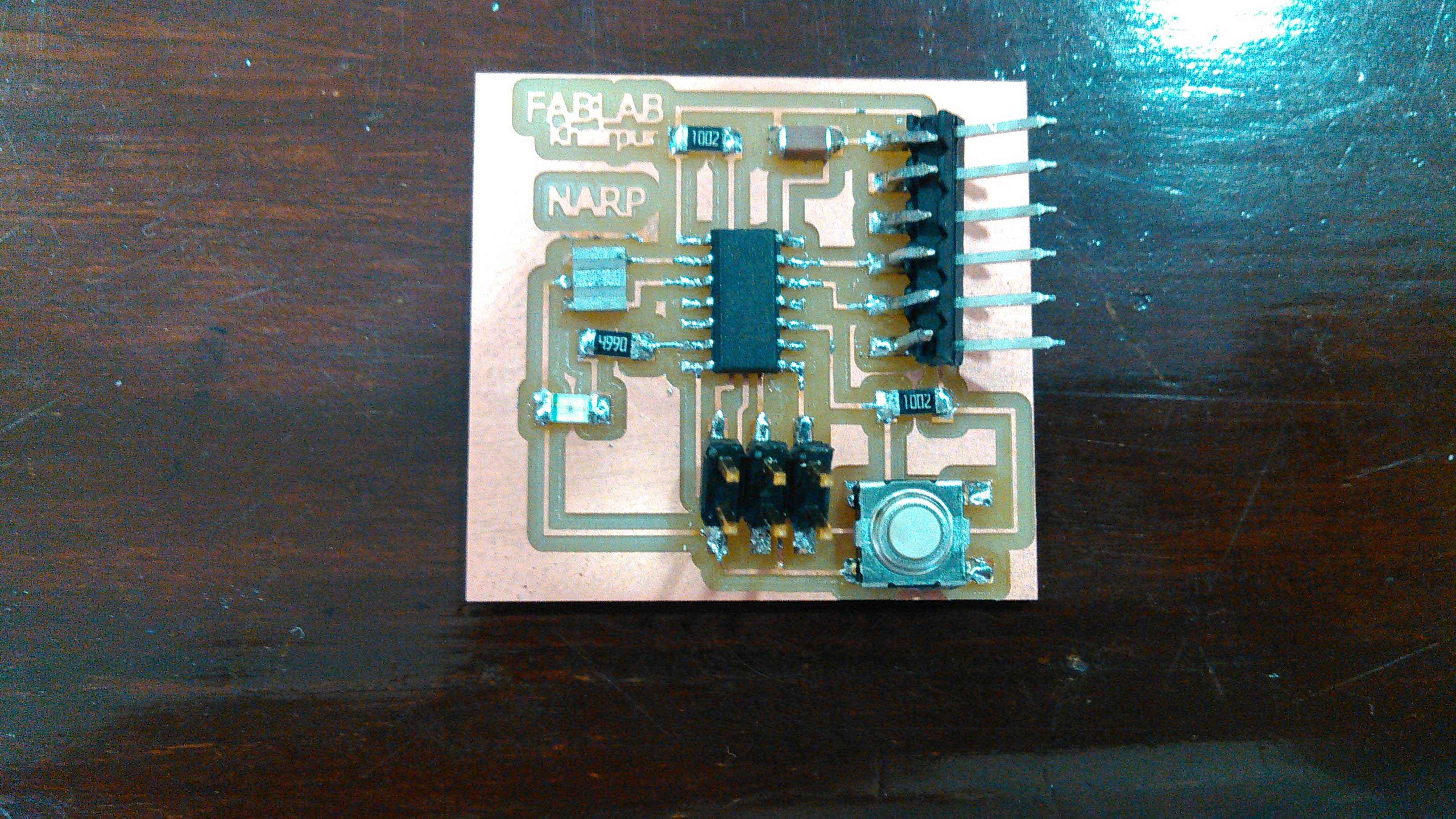 after soldering