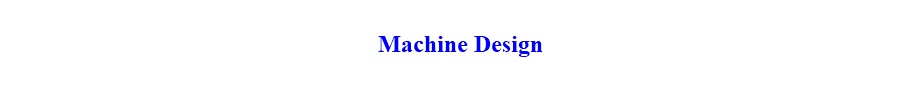  Machine Design