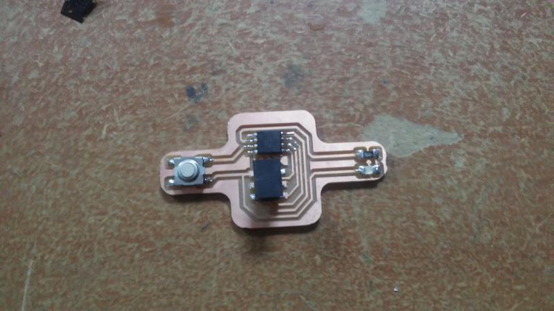 Img: PCB soldered