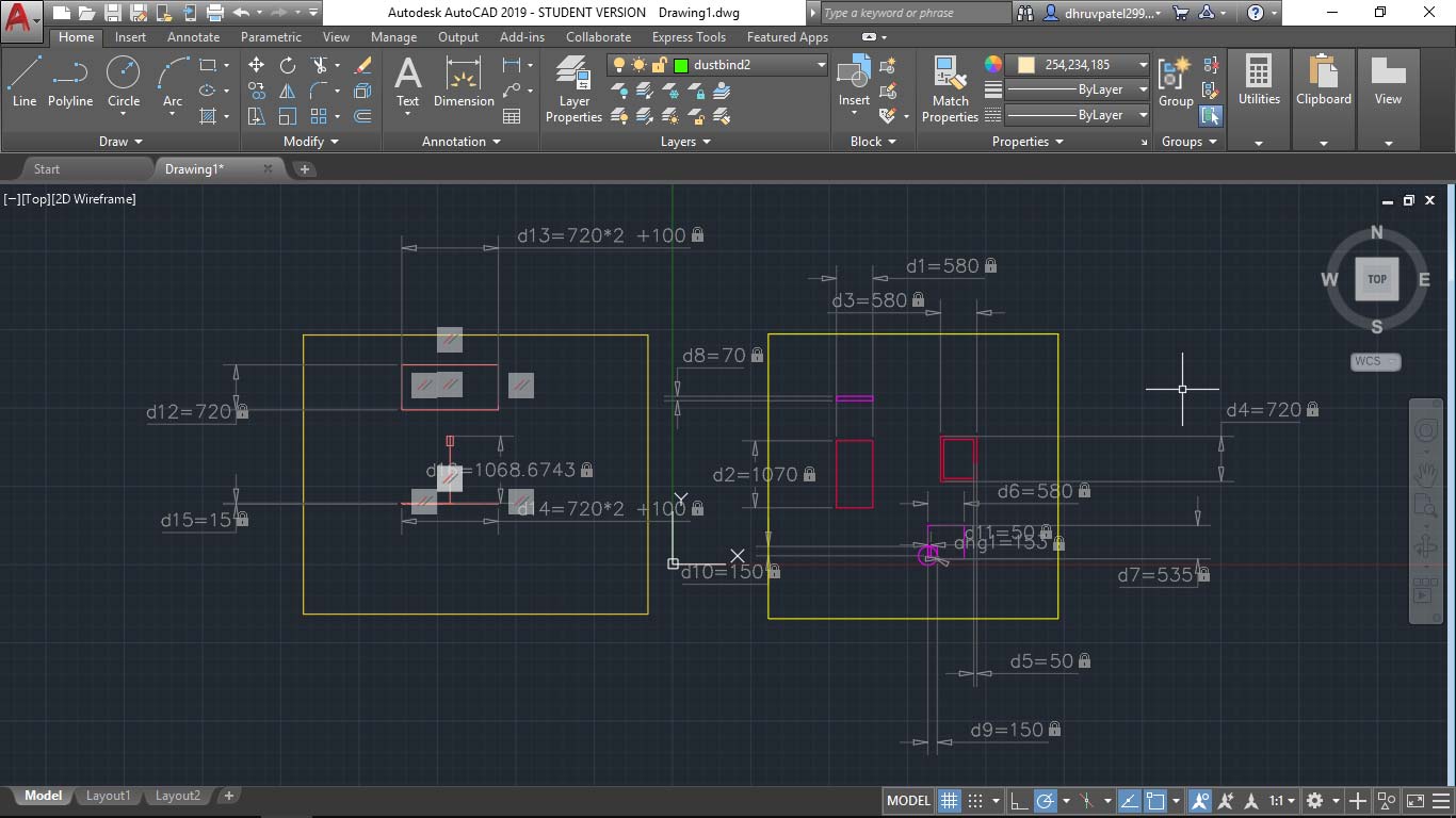 Autodesk Drafting work