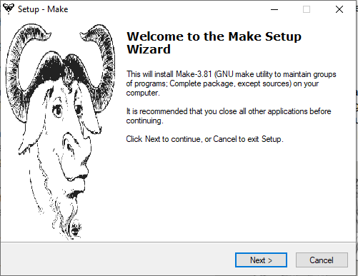 installing GNU Make