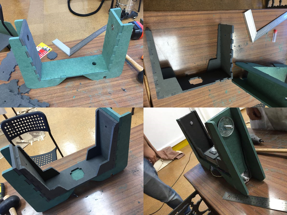 Assembly of the 3D Scanner Model