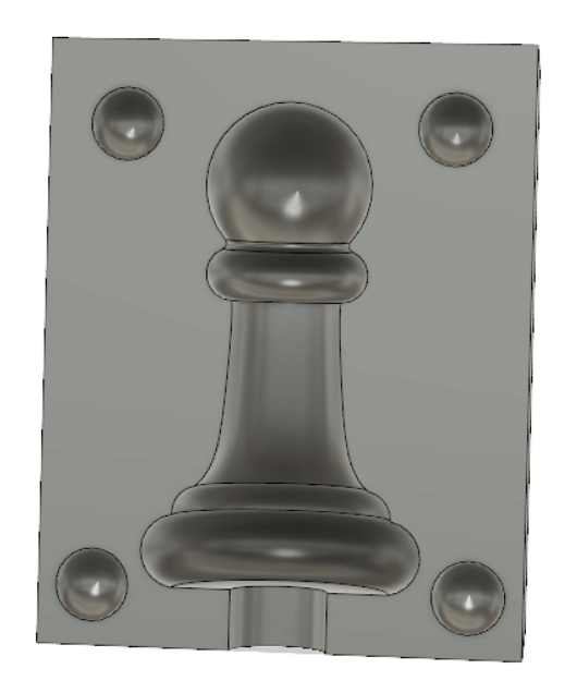 Chess Pawn Mold