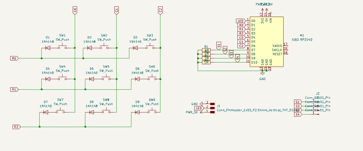 Xiao-Ukulele PCB overview