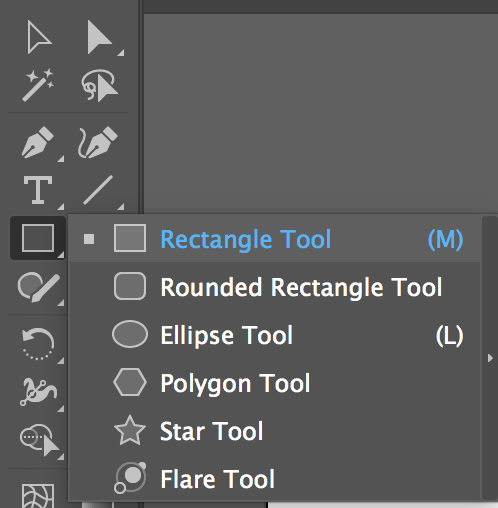 Illustrator select rectangle tool