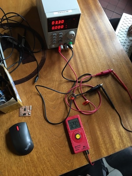 output check with multimeter
