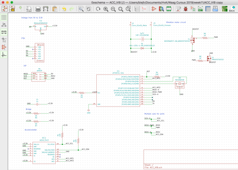 Full schematic of 3.3V board in KiCad