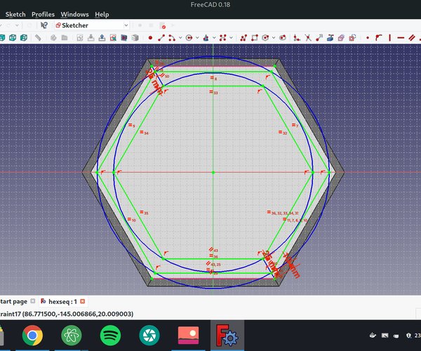 FreeCAD construction