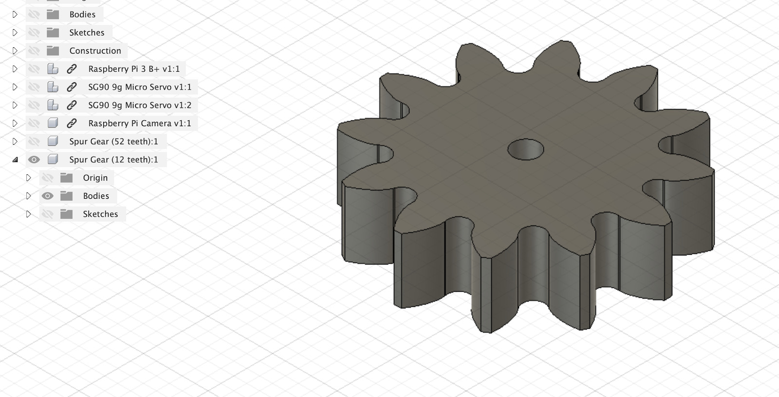 3D Printed PLA Gear after 2 Years? - Spur Gear Tool in Fusion360 