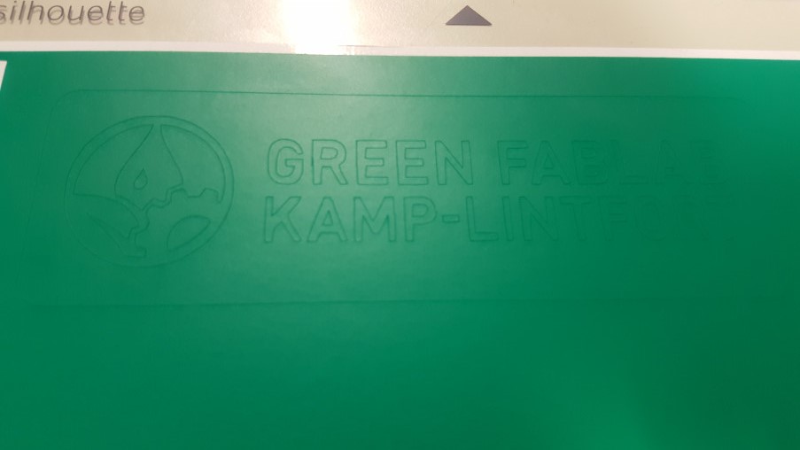 image logo Green FabLab cut