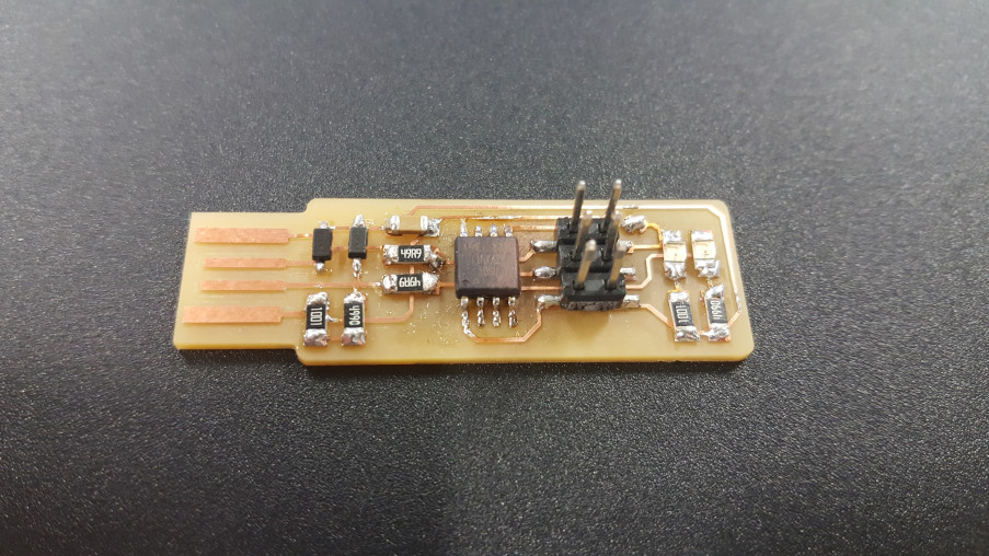 image microcontroller soldered