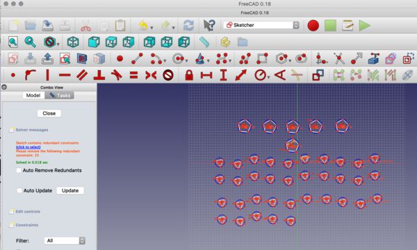 Librecad Constraints