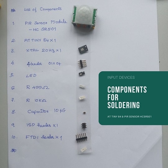 Components for soldering