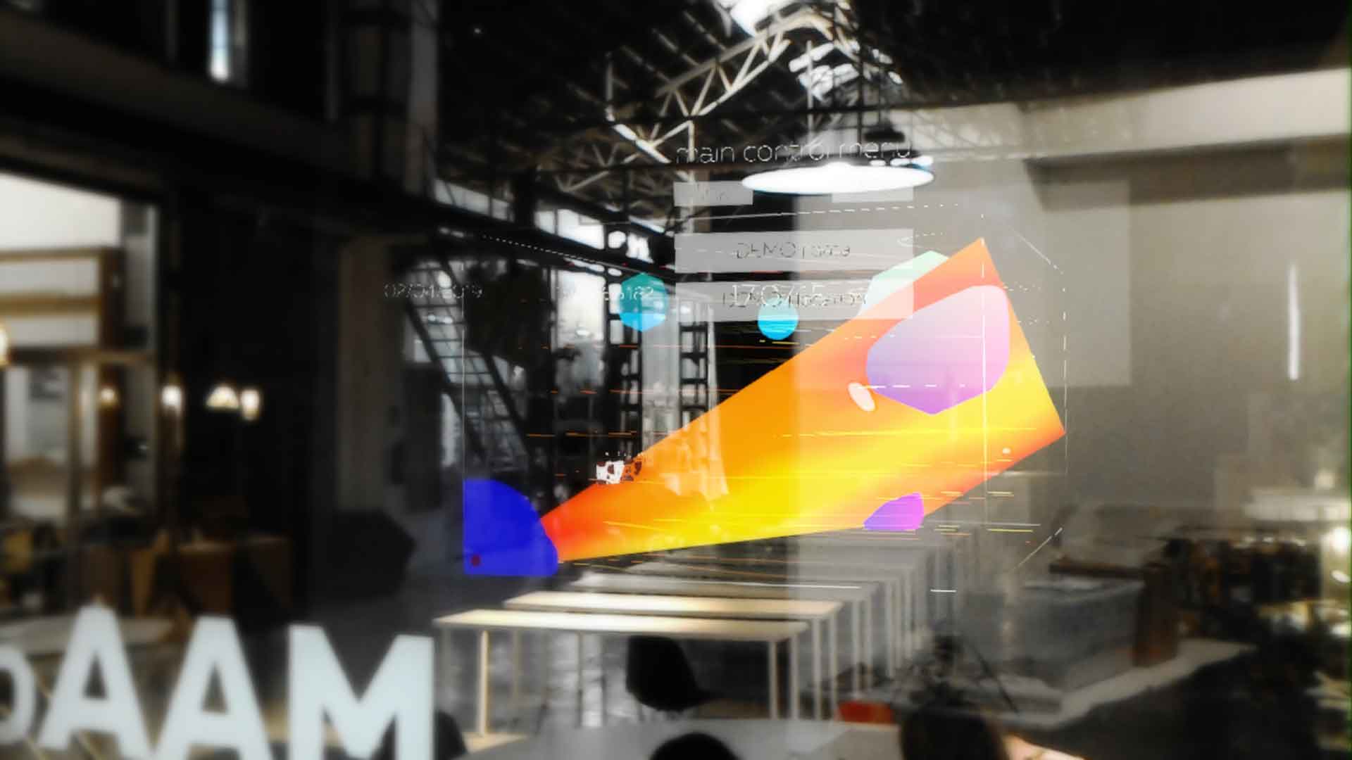 Example of AR environment