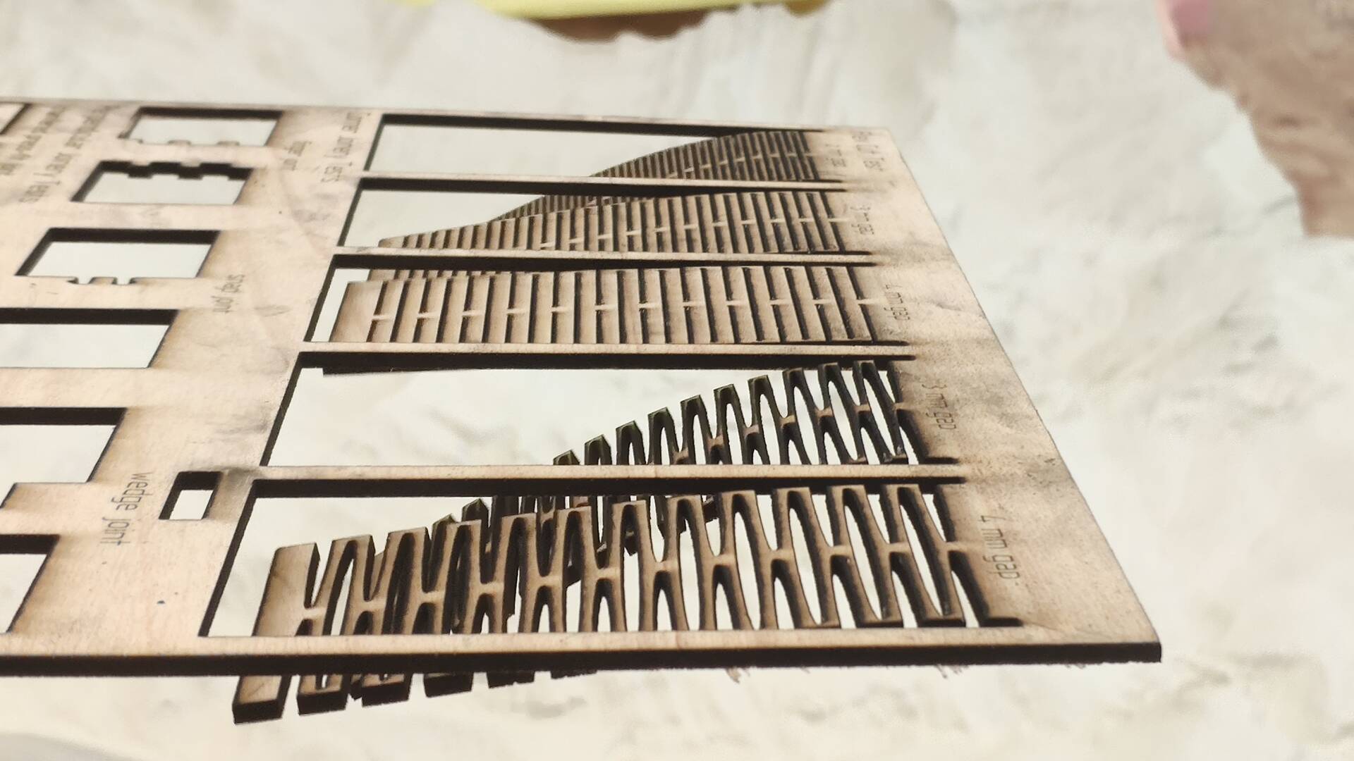 Laser Cutting Experiments