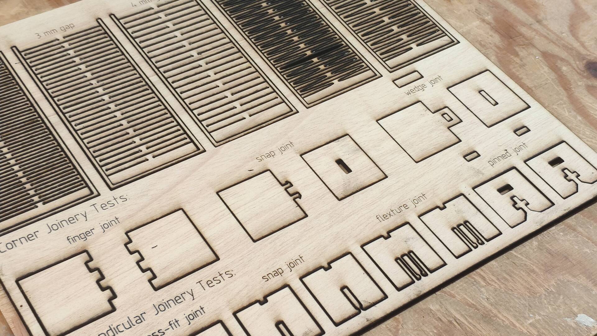 Laser Cutting Experiments