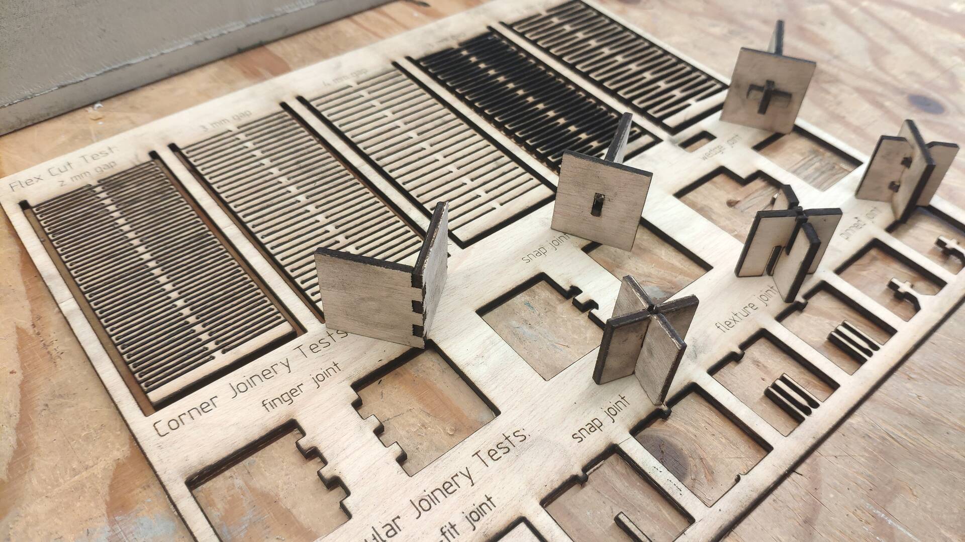 Laser Cutting Experiments
