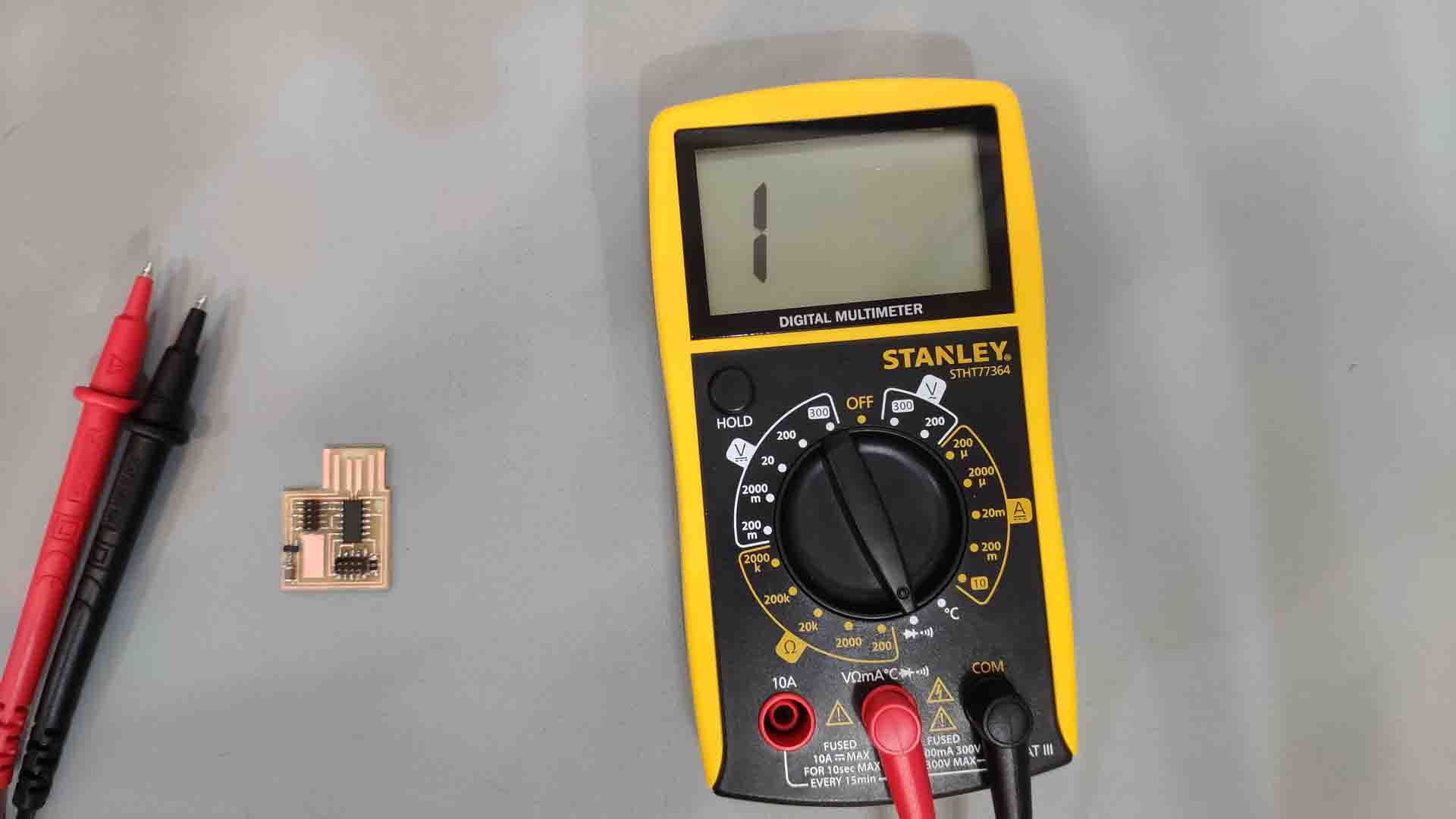 CMSIS: Multimeter Testing