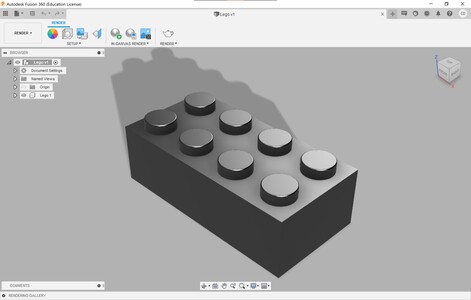 lego brick cad