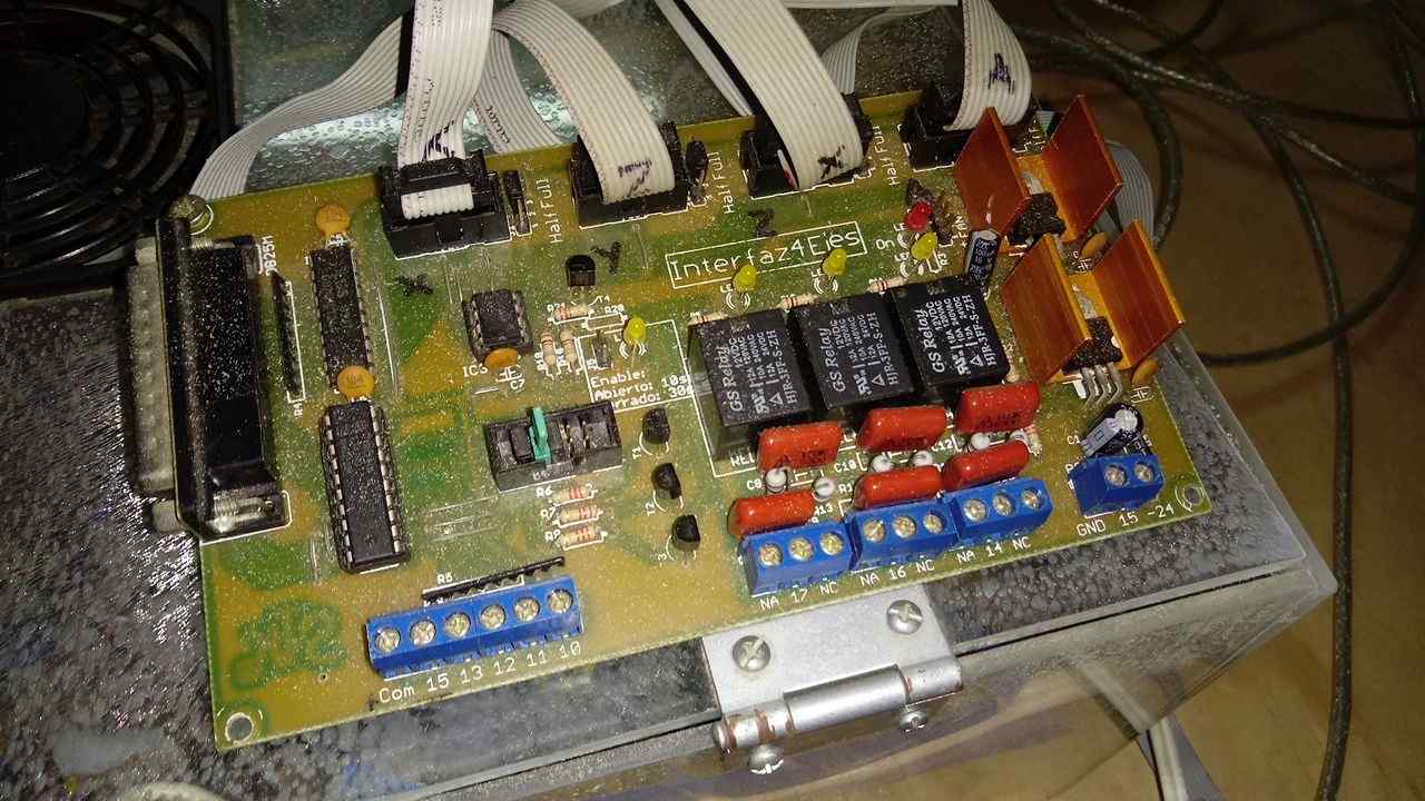 Old electronic board