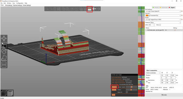 prusa Height