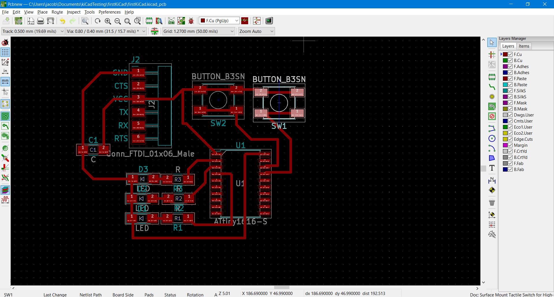 PCBNew 1