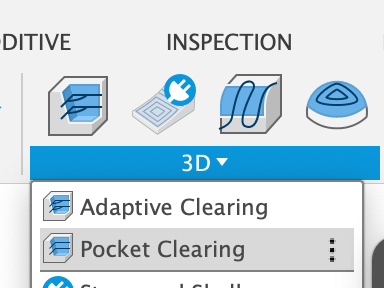 3D Pocket Clearing Tool