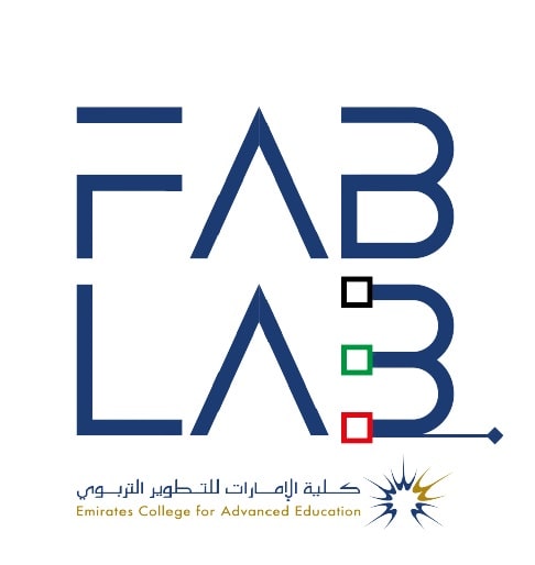 Fab Lab ECAE Logo in Abu Dhabi
