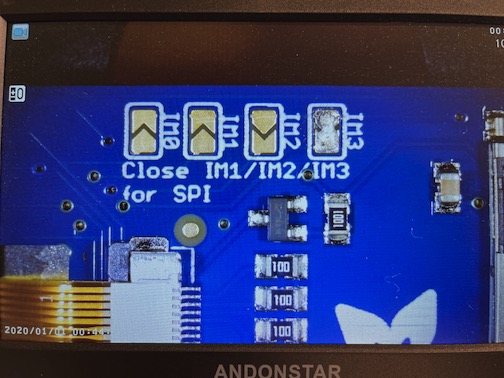 PCB before solder closed