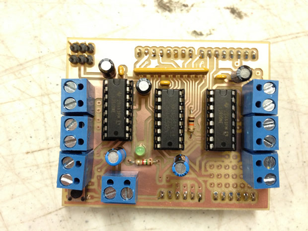 fabbed motor shield